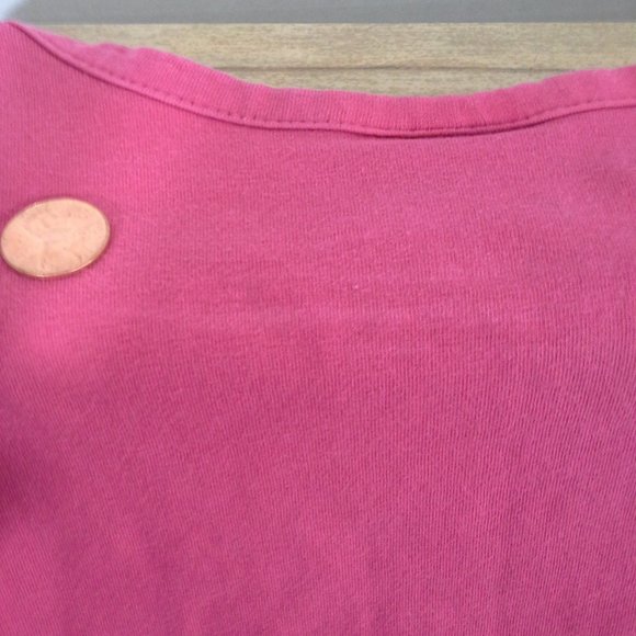 HP Motherhood womens top t-shirt L Maternity Pink - Picture 4 of 7